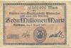 Waldsassen - Bezirks- und Stadtsparkasse - 8.8.1923 - 10 Millionen Mark 