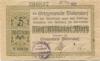 Wallersdorf- Gemeinde - September 1923 - 5 Millionen Mark 