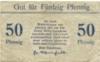Waltershausen - Stadt - -- - 50 Pfennig 