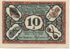 Waltershausen - Stadt - 1.7.1921 - 10 Pfennig 