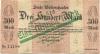Waltershausen - Stadt - 23.8.1923 - 1 Million Mark 