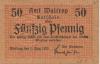Waltrop - Amt - 1.8.1920 - 50 Pfennig 