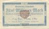 Wandsbek (heute: Hamburg) - Stadt - 13.8.1823 - 5 Millionen Mark 
