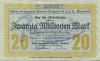 Wandsbek (heute: Hamburg) - Reichardt, Theodor, Kakao-Kompagnie GmbH - 25.8.1923 - 30.10.1923 - 20 Millionen Mark 
