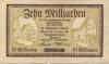 Wangen - Amtskörperschaft - 20.8.1923 - 10 Milliarden Mark