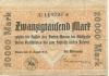 Wanne - Amt - 21.8.1923 - 20000 Mark 