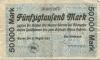 Wanne - Amt - 21.8.1923 - 50000 Mark 