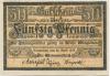 Wanzleben - Kreis - 26.4.1918 - 50 Pfennig 