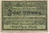 Wanzleben - Kreis - 16.10.1918 - 5 Pfennig 