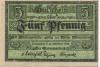 Wanzleben - Kreis - 16.10.1918 - 5 Pfennig 