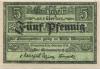 Wanzleben - Kreis - 16.10.1918 - 5 Pfennig 
