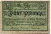 Wanzleben - Kreis - 9.4.1920 - 5 Pfennig 