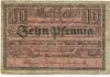 Wanzleben - Kreis - 9.4.1920 - 10 Pfennig 