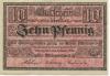 Wanzleben - Kreis - 9.4.1920 - 10 Pfennig 