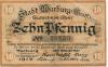 Warburg - Stadt - Oktober 1917 - 31.12.1918 - 10 Pfennig