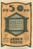 Warin - Stadt - - 31.5.1922 - 50 Pfennig 