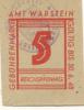 Warstein - Amt - - 30.6.1948 - 5 Pfennig 