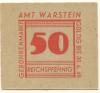 Warstein - Amt - - 30.6.1948 - 50 Pfennig 