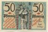Wartha (heute: PL-Bardo) - Stadt - 5.7.1921 - 50 Pfennig 