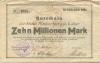 Wasserburg - Stadt - 23.8.1923 - 10 Millionen Mark 