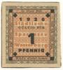 Wasserburg - Städtische Sparkasse - 1920 - 1 Pfennig 