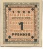 Wasserburg - Städtische Sparkasse - 1920 - 1 Pfennig 