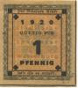 Wasserburg - Städtische Sparkasse - 1920 - 1 Pfennig 