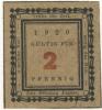 Wasserburg - Städtische Sparkasse - 1920 - 2 Pfennig 