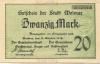 Weimar - Stadt - 10.10.1918 - 1.2.1919 - 20 Mark 