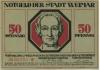 Weimar - Stadt - 1.3.1921 - 50 Pfennig 