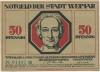 Weimar - Stadt - 1.3.1921 - 50 Pfennig 