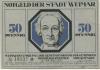 Weimar - Stadt - 1.3.1921 - 50 Pfennig 
