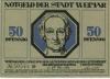 Weimar - Stadt - 1.3.1921 - 50 Pfennig 