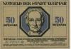 Weimar - Stadt - 1.3.1921 - 50 Pfennig 
