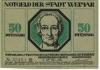 Weimar - Stadt - 1.3.1921 - 50 Pfennig 