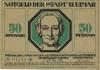 Weimar - Stadt - 1.3.1921 - 50 Pfennig 