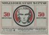 Weimar - Stadt - 1.3.1921 - 50 Pfennig 