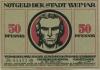 Weimar - Stadt - 1.3.1921 - 50 Pfennig 