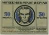 Weimar - Stadt - 1.3.1921 - 50 Pfennig 