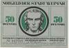Weimar - Stadt - 1.3.1921 - 50 Pfennig 