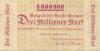 Weimar - Stadt - 1.9.1923 - 3 Millionen Mark 