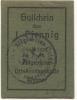 Weimar - Allgemeine Ortskrankenkasse - Juni 1921 - 1 Pfennig