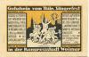 Weimar - Thüringer Sängerfest - 1.7.1921 - 15.7.1921 - 50 Pfennig