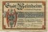 Weinheim - Stadt - 27.3.1918 - 25 Pfennig 