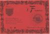 Weinstadt-Großheppach - Gemeinde Großheppach, Gründungsfeier - 12.6.2004 - 1 Franc 