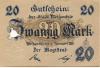 Weißenfels - Stadt - 1.11.1918 - 20 Mark 