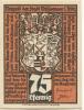 Weißensee - Stadt - 1.8.1921 - 75 Pfennig 