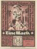 Weißensee - Stadt - 1.8.1921 - 1 Mark 