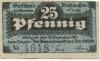 Weißwasser - Gemeinde - - 31.12.1920 - 25 Pfennig 