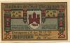 Wernigerode - Stadt - 20.10.1920 - 25 Pfennig 